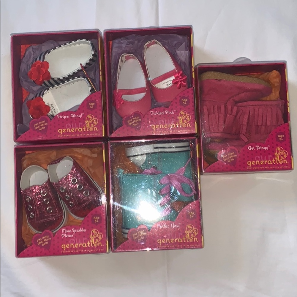 Our generation doll shoes